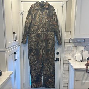 Men's Liberty Rugged Outdoor Gear Real Tree Camo Insulated Coveralls XL Tall